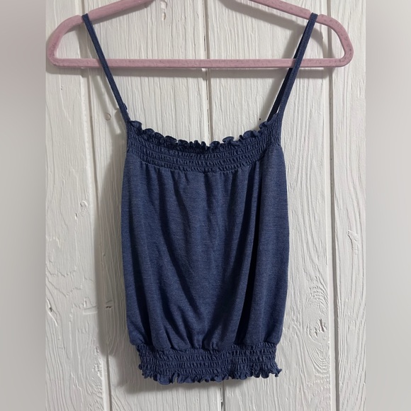 Bozzolo Tops - Bozzolo Blue Camisole